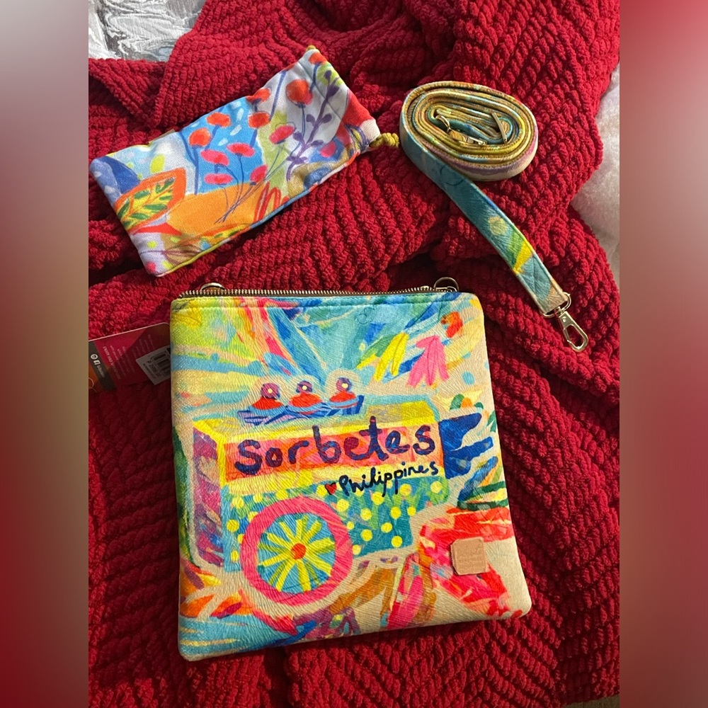 NWT** Bibsisita Sorbetas Philippines crossbody bag
